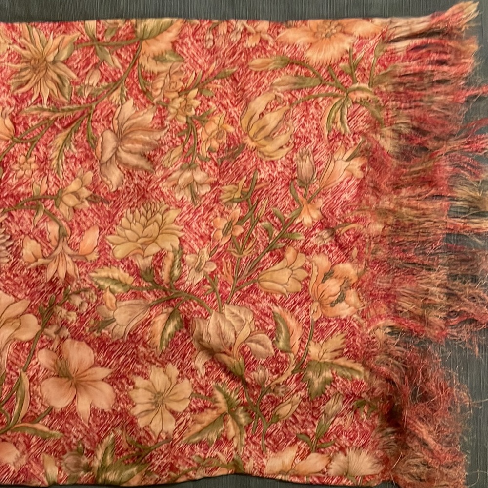 Vintage Silk Scarf - Picture 6 of 6